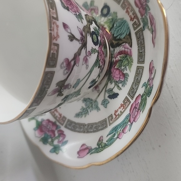 Vintage Royal Grafton Bone China Indian Tree Cup and Saucer England - Picture 5 of 8